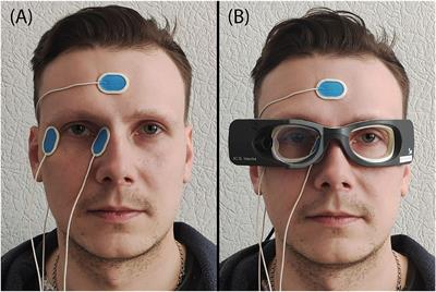 Comparison of EOG and VOG obtained eye movements during horizontal head impulse testing